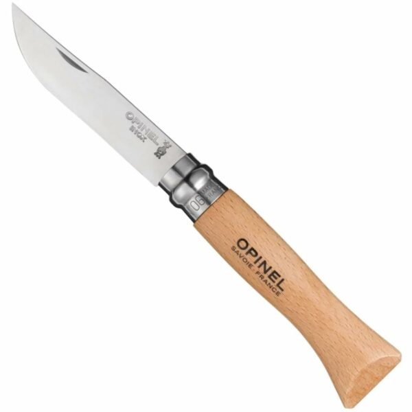 Pocketknife Opinel Nº6 7 cm Stainless steel beech wood - Image 2