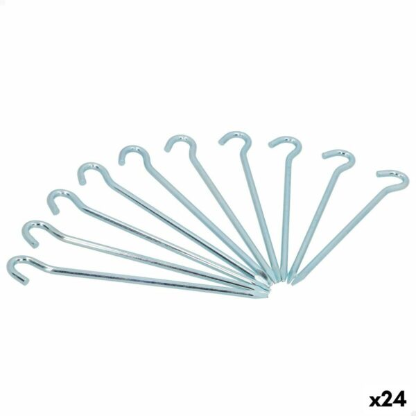 Camping peg Aktive (24 Units) 10 Pieces 160 mm Ø 5 mm - Image 2