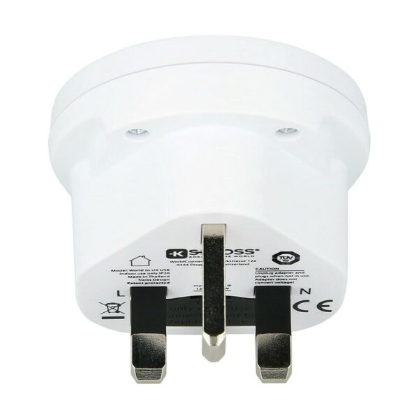 Current Adaptor Skross 1500267 United Kingdom International 1 x USB - Image 4