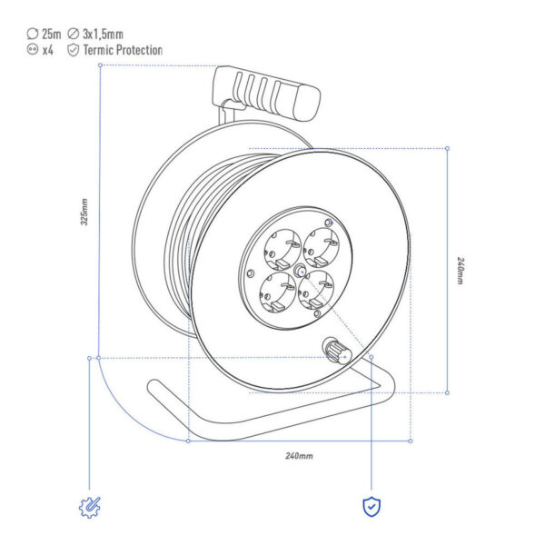 Extension Lead EDM - Image 4
