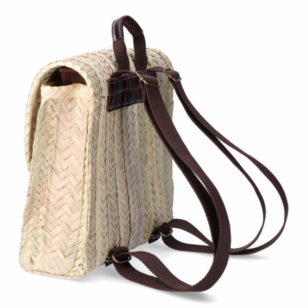 Rucksack EDM Viena Palm leaf With handle - Image 3