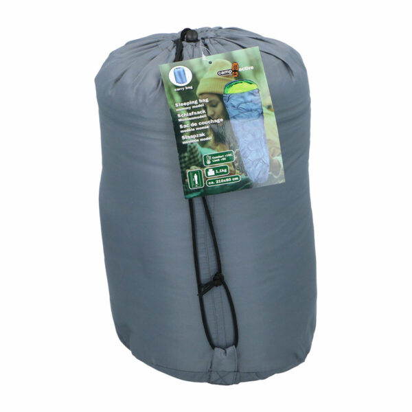 Sleeping Bag Camp Active Yellow Grey - Image 2