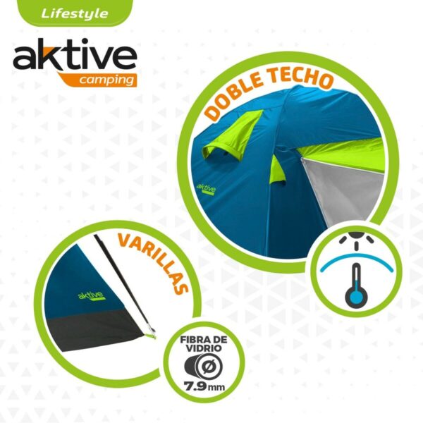 Tent Aktive Awning 240 x 130 x 210 cm (2 Units) - Image 3