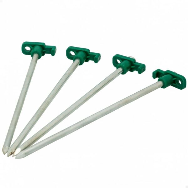 Camping peg Aktive 25 cm 4 Pieces Ø 8 mm (24 Units) - Image 2
