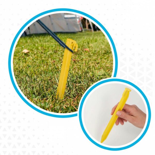 Camping peg Aktive 6 Pieces (24 Units) - Image 6