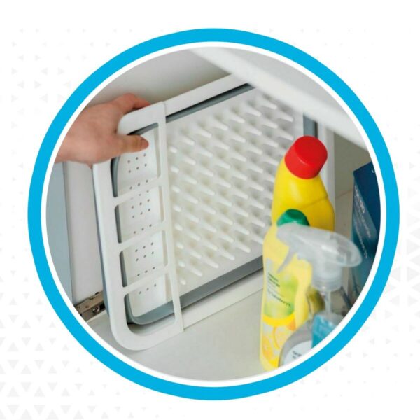 Folding Draining Rack for Kitchen Aktive 6 Units - Image 5
