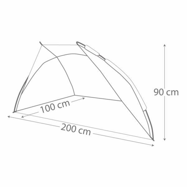 Windbreaker Aktive 200 x 90 x 100 cm - Image 5
