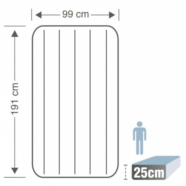 Air Bed Intex 99 x 25 x 191 cm (4 Units) - Image 5