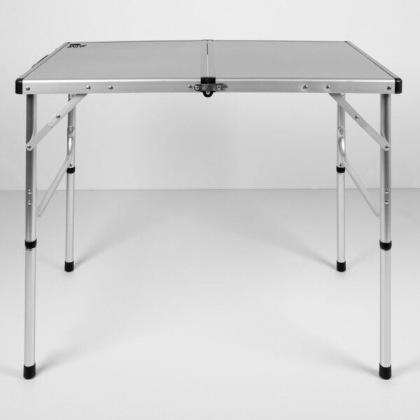 Folding Table Aktive Camping Grey 90 x 70 x 60 cm (2 Units) - Image 3