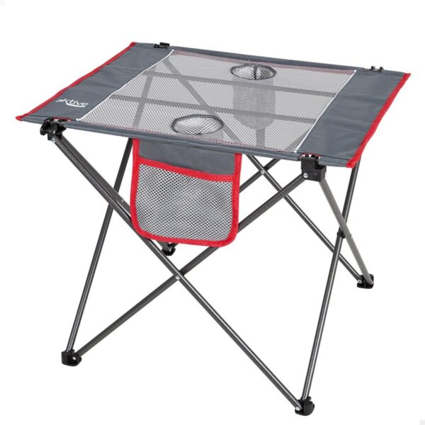 Folding Table Aktive Camping Grey 62 x 50 x 50 cm (2 Units) - Image 2