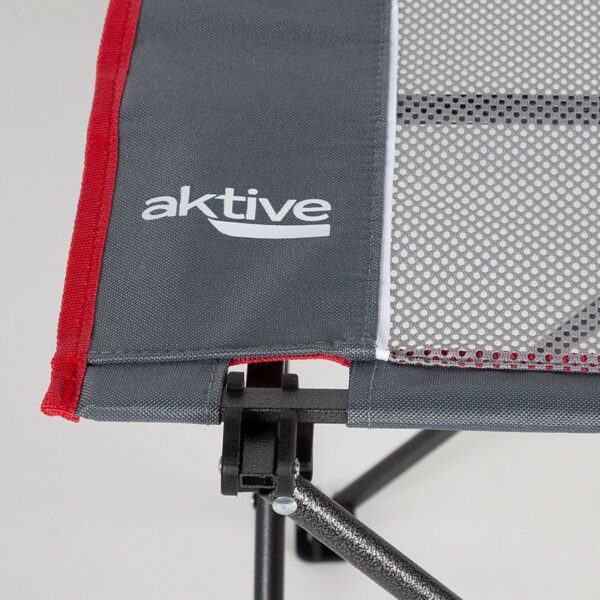 Folding Table Aktive Camping Grey 62 x 50 x 50 cm (2 Units) - Image 7