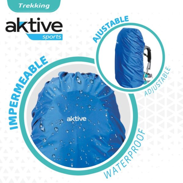 Waterproof Backpack Cover Aktive Blue - Image 3