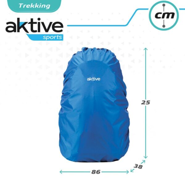 Waterproof Backpack Cover Aktive Blue - Image 4