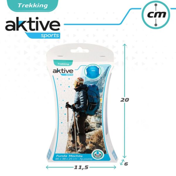 Waterproof Backpack Cover Aktive Blue - Image 5