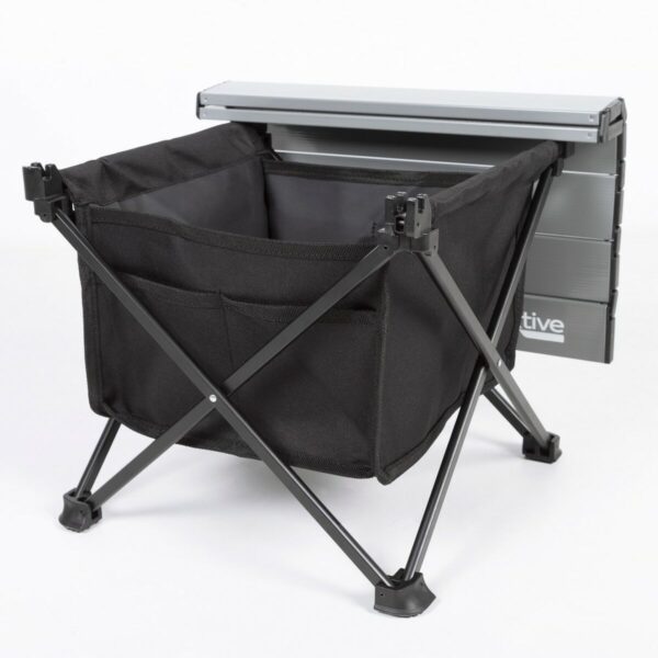 Folding Table Aktive Camping Pocket 38 x 30 x 34 cm (2 Units) - Image 2