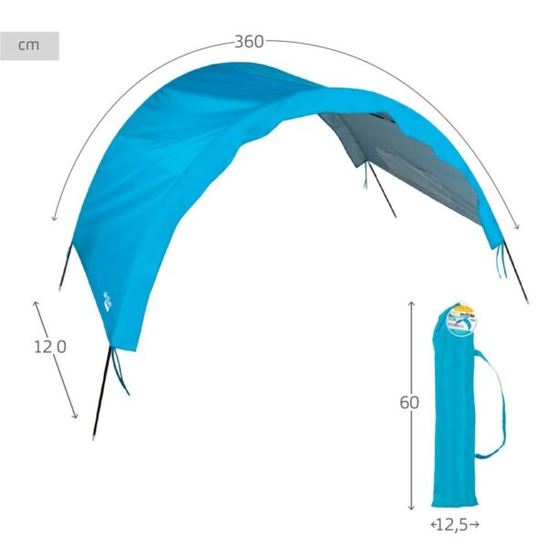 Awning Aktive Blue Beach Polyester 360 x 120 x 150 cm - Image 4