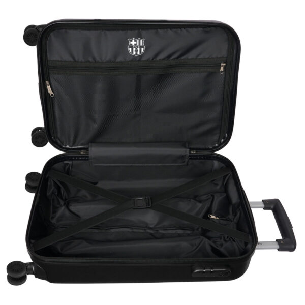 Cabin Trolley F.C. Barcelona Black 20'' 34,5 x 55 x 20 cm - Image 4
