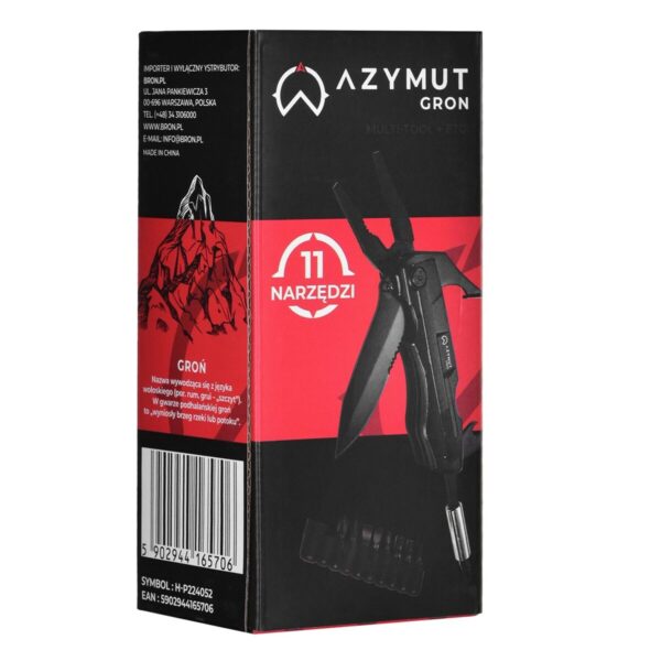 Multi-purpose knife Azymut H-P224052 Black - Image 2